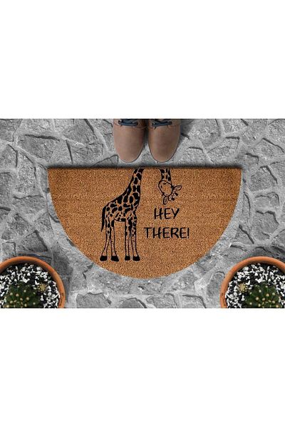 DefLife Home Hey There Funny Door Mat / Koko Mat