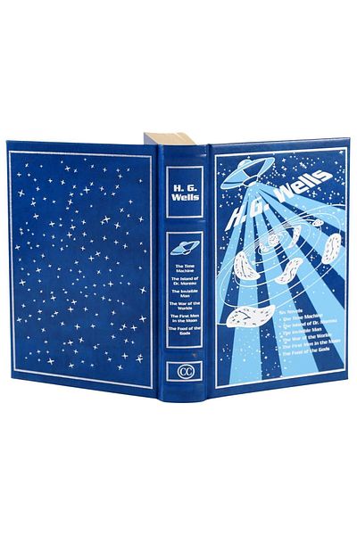 Kolektif Kitap H. G. Wells: Six Novels - (Leather-Bound Classics)