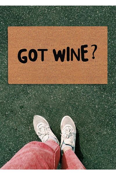 DefLife Home Got Wine?Door Mat Koko Mat