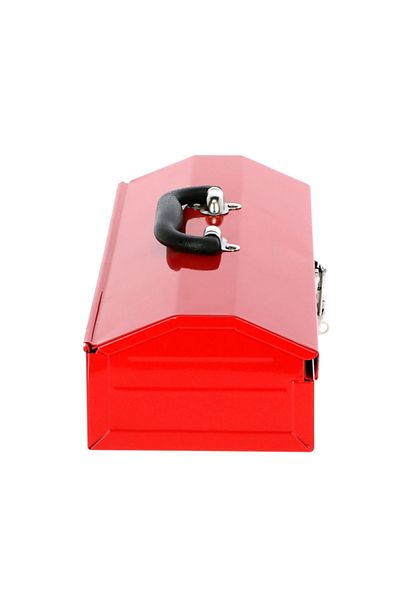 TORIN Big Stainless Steel and Plastic Tool Box with Clasp Lock