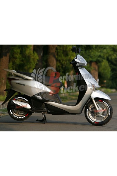 Performance Stickers Michelin Lastik Yazısı Scooter,Motorsiklet,Otomobil Uyum...
