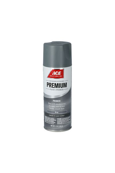 ACE Superb Coverage Smooth Enamel Primer Spray Paint 12oz