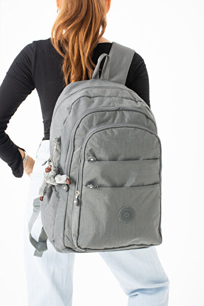 Klinkır Водонепроникна тканина Kılinkır Великий розмір Ультралегкий Krinkıl Ноутбук з відділеннями Шкільний та повсякденний рюкзак