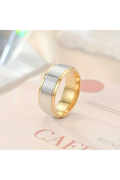 G Sport POLO Steel Line Figured Wedding Ring Ring