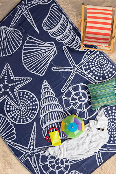 Konfor Halı Savana XL Plaj Kamp Karavan Piknik Bahçe Halısı Balkon Teras Hası...