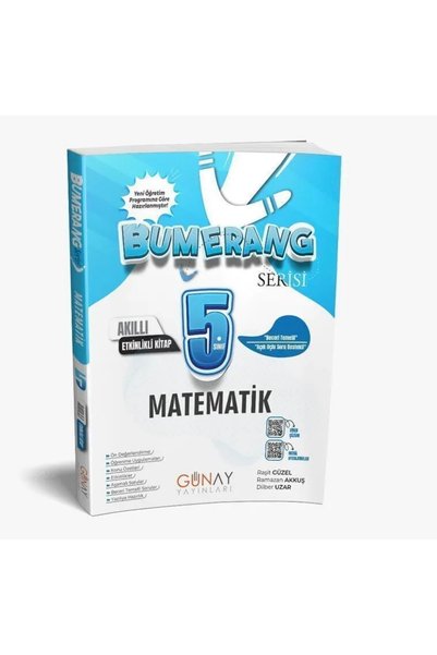 Günay Yayınları GÜNAY YAYINLARI 5.SINIF BUMERANG ETKİNLİKLİ MATEMATİK