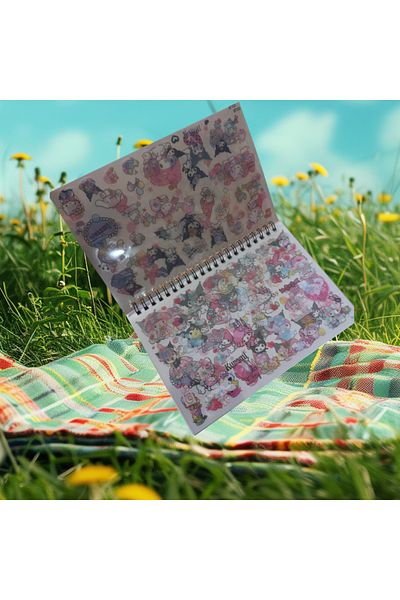 Mucizelerevi My Melodi Spiral Sticker Βιβλίο Παιδικά Σχολικά Αξεσουάρ