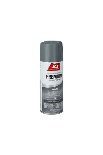 ACE Superb Coverage Smooth Enamel Primer Spray Paint 12oz