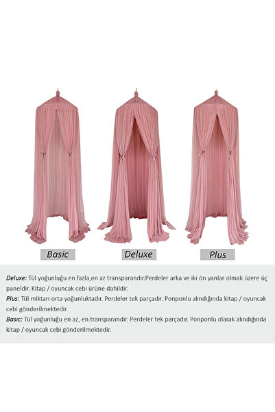 PAMUKA Tül Cibinlik Plus Pink