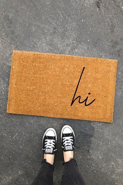 DefLife Home Hi Door Front Koko Mat