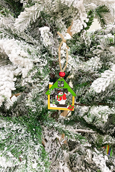 Yusuf Dirik YD Party Supplies Στολίδι Χριστουγεννιάτικο Δέντρο Ξύλινα Φιγούρε...