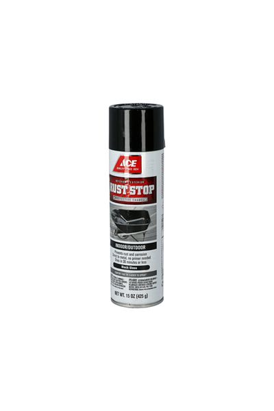 ACE Fast-Drying Glossy Finish Rust Stop Spray Paint 15oz