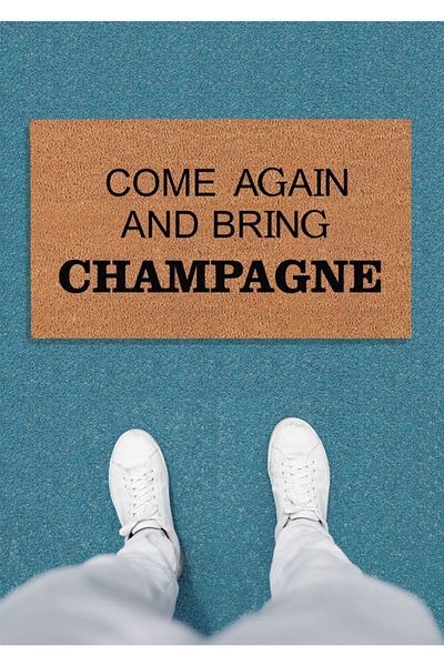 DefLife Home Champagne Door Front Koko Mat