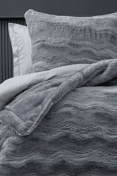 Yataş Liza Anthracite Double Bedspread Set