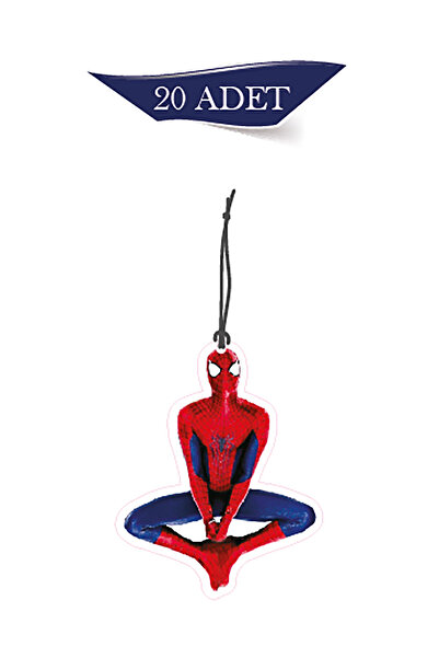 ByMeyla Avengers Spiderman Tasarımlı 20'li Oto Kokusu ve Oto Aksesuarı