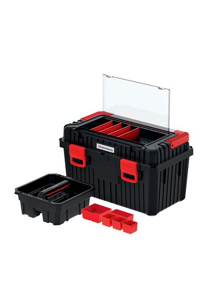 kistenberg 60 Multi Compartment Heavy Tool Box with Foldable Handle