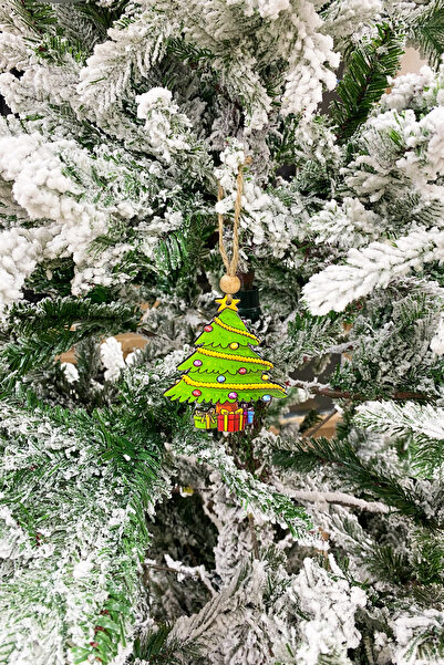 Yusuf Dirik YD Party Supplies Στολίδι Χριστουγεννιάτικο Δέντρο Ξύλινα Φιγούρε...