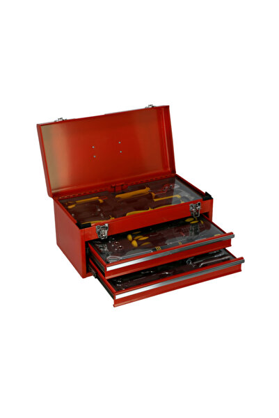 Zuco 83-Piece Tool Set in Metal Box with 2 Drawer 104876