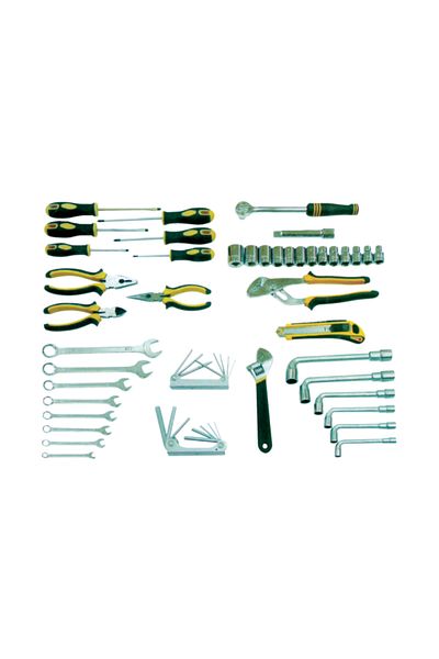 Zuco 58-Piece Convinient Storage Tool Kit with Metal Box