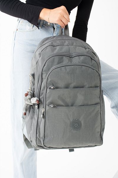 Klinkır Αδιάβροχο ύφασμα Kılinkır Μεγάλο μέγεθος Ultra Light Crinkle School & Daily Backpack με θήκη φορητού υπολογιστή