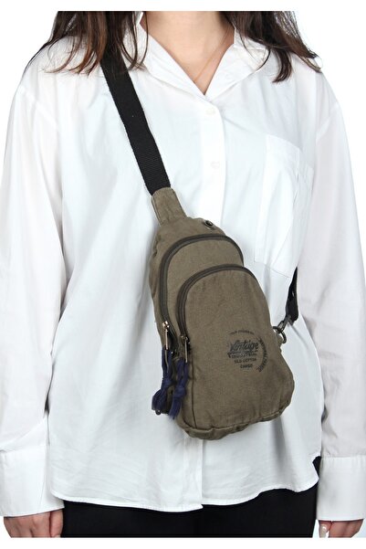 Old Cotton Vintage Unisex Cross Shoulder Bag