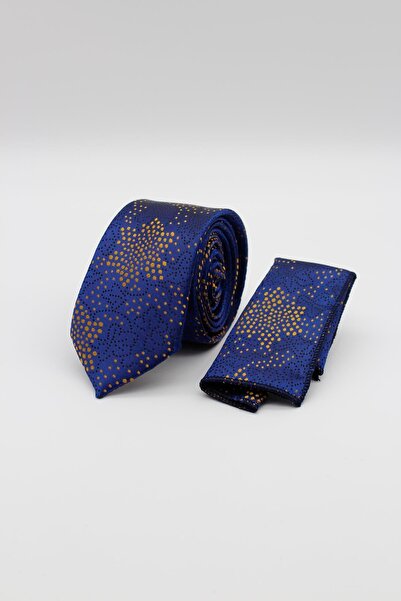 İmza Γραβάτα 6 εκ. με σκούρο ναυτικό σχέδιο 1090240106