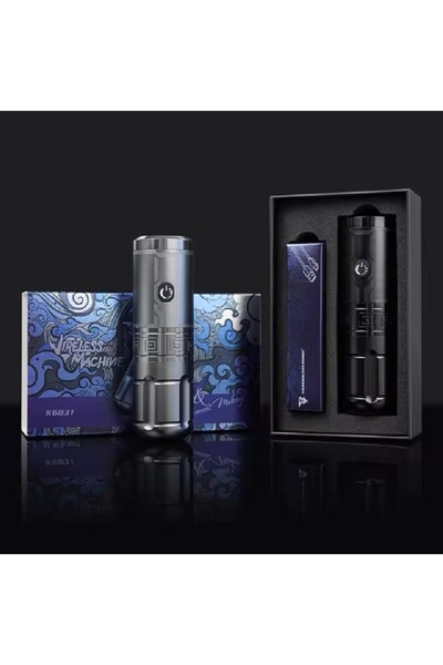 Ucuz Depo Profesyonel K6031 kablosuz dövme kalemi Dövme Makinesi Siyah