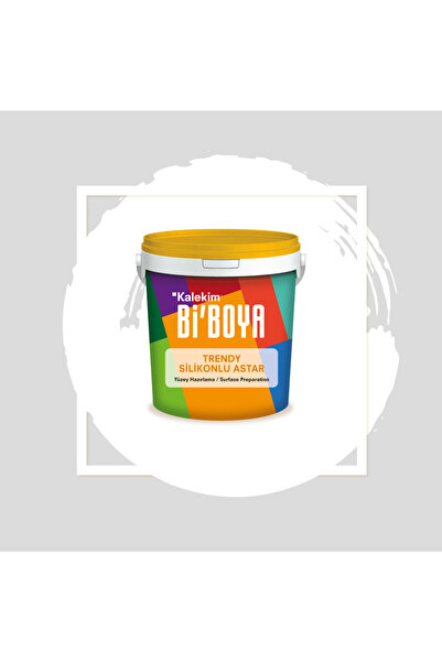 Bi Boya Silikonlu İç ve Dış Cephe Su Bazlı Duvar Astar Boya 2.5 Lt Beyaz
