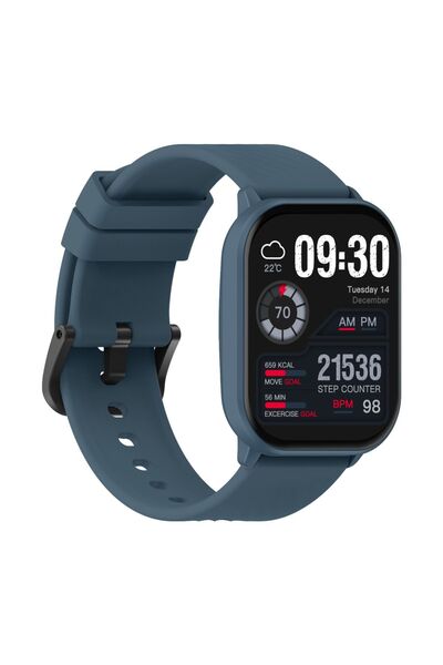 Zeblaze Gts 3 Midnight Blue Akıllı Saat - Gece Mavisi, Uzun Pil Ömrü, 2.03 Inç Ekran