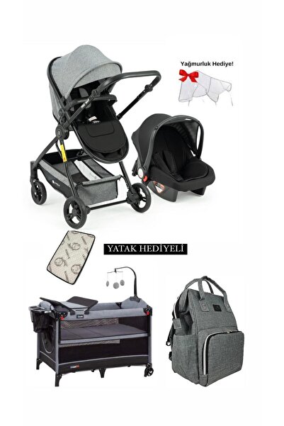 ÖYKÜ BEBEK DUNYASI 2024PROMAX YENİ  DOĞAN BEBEK ÇEYİZ SETİ BEŞİK+BEBEK ARABAS...