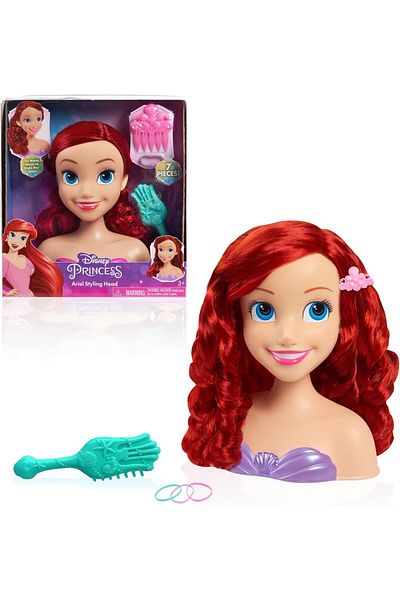 Disney Princess Small Styling Head - Ariel (8L Packaging)