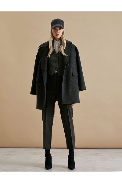 Koton Şahika Ercümen - Fabric Cigarette Pants