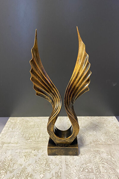 Tasarloxi Soyut Modern Anka Kanat Dekoratif Obje