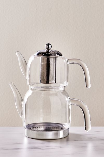Karaca Panora Induction Based Glass Maxi Teapot Set