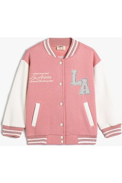 Koton Girl's Pink Jacket