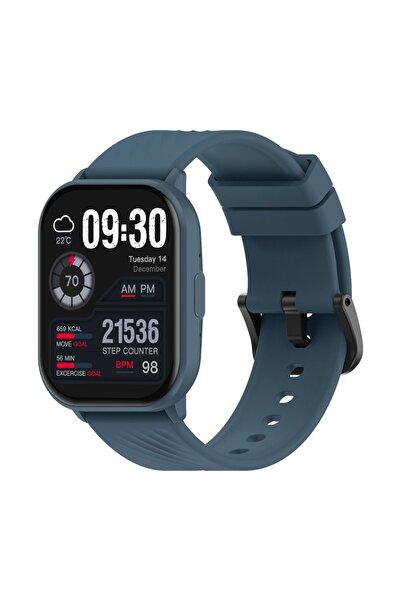 Zeblaze Gts 3 Midnight Blue Akıllı Saat - Gece Mavisi, Uzun Pil Ömrü, 2.03 Inç Ekran