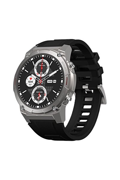 Zeblaze Vibe 7 Pro Silver Akıllı Saat - Profesyonel Ve Sağlam, Dayanıklı Gövde, Uzun Pil Ömrü