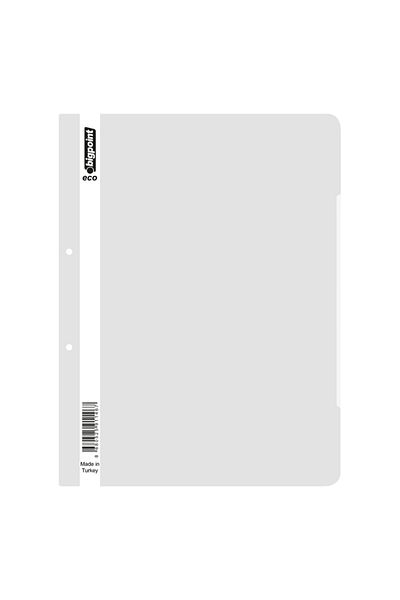Bigpoint 80 Gram White Ring Binder - Compatible with Bag Binders, 50 Pieces of A4 Capacity