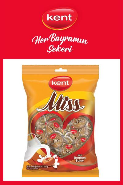 KENT Missbonbon Sütlü 375 gr 2'li Paket
