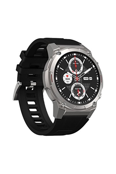 Zeblaze Vibe 7 Pro Silver Akıllı Saat - Profesyonel Ve Sağlam, Dayanıklı Gövde, Uzun Pil Ömrü