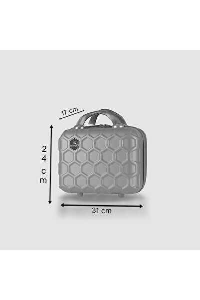 My Valice Honey Abs Makyaj Çantası & El Valizi Mürdüm