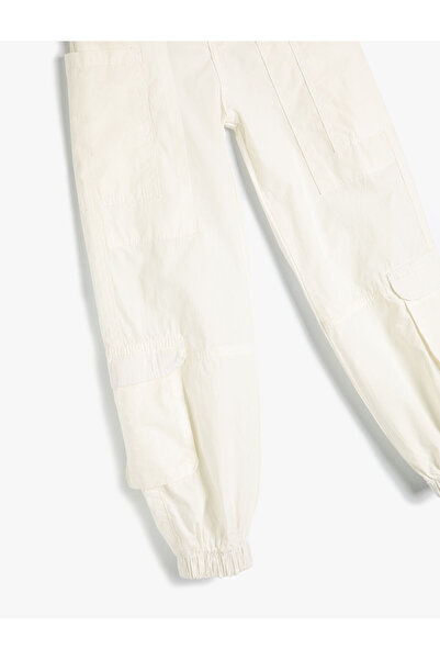 Koton Cargo-Jogger-Jeans, Baumwolle, Pattentasche, detailliert