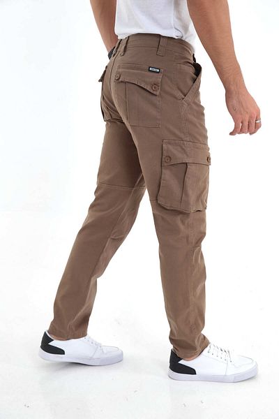 FRANKNESS JNS New Season Gabardine Cargo Pants - Άνετη εφαρμογή και Lycra με τσέπες