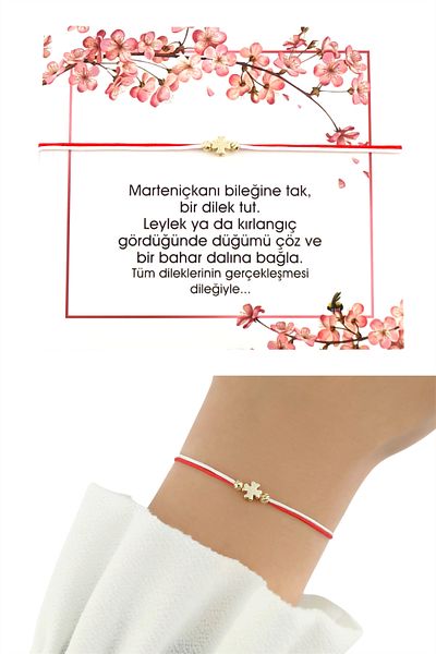 Çlk Accessories Clover Dorica Bracelet - Marteniçka Trbilek7868