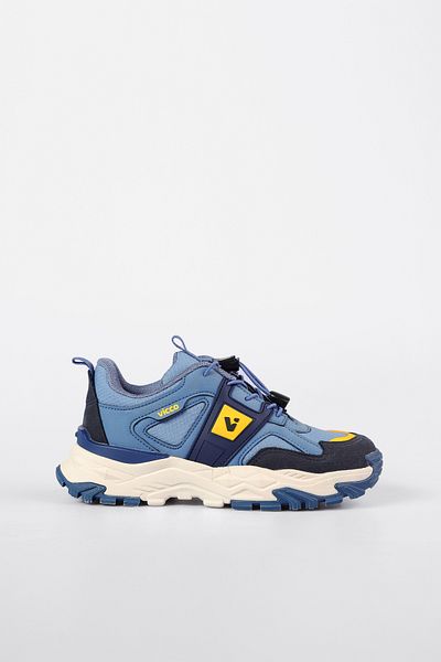 Vicco Cobalt Lightweight Boy's Denim Sneakers
