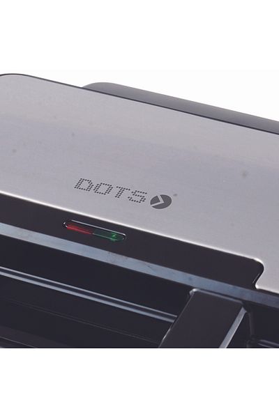 DOTS صانعة الساندويتشات غير اللاصقة - 900 واط - فضي