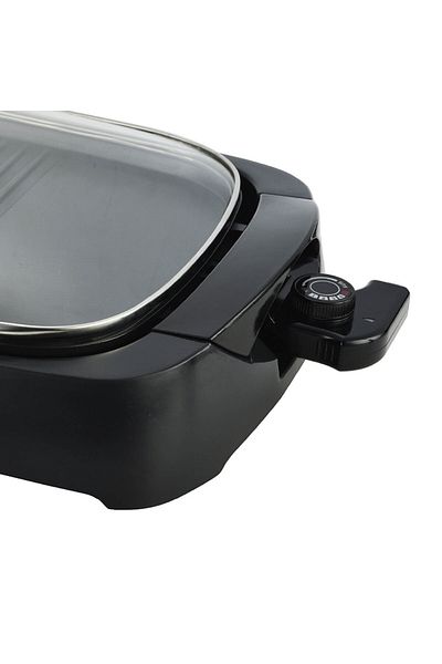 DOTS Healthy Electric Grill - 2000 Watt - Black