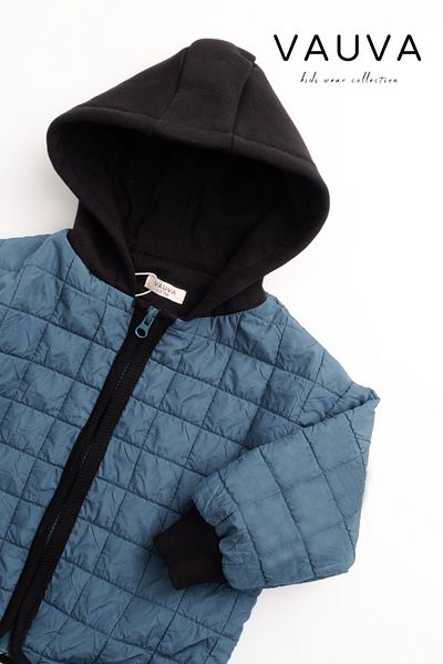 Vauva Children's Coat Girls Boys Waterproof Lined Coat-Raincoat