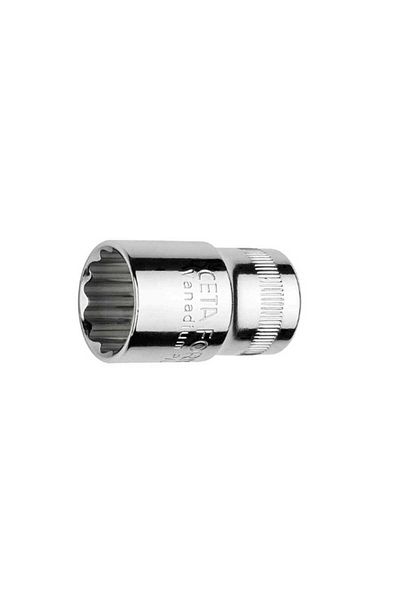 Ceta Star Patterned Form B Series 1/2" 12 Corner Socket Wrench - 12 Mm