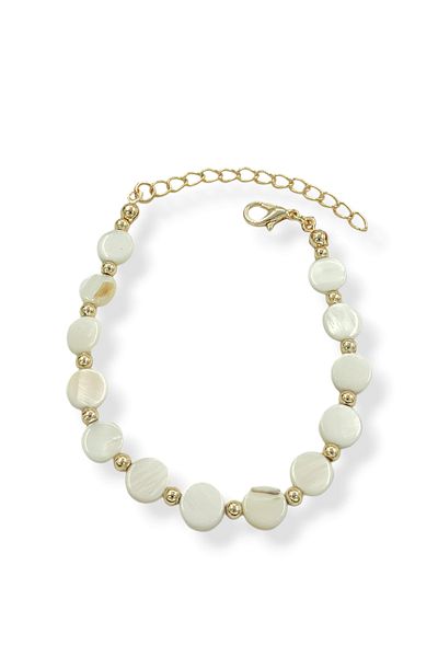 Çlk Accessories قسط أم اللؤلؤ حبة سوار